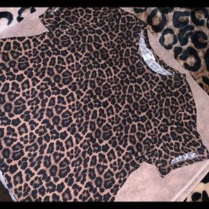 H&M cheetah print T-shirt ♥️